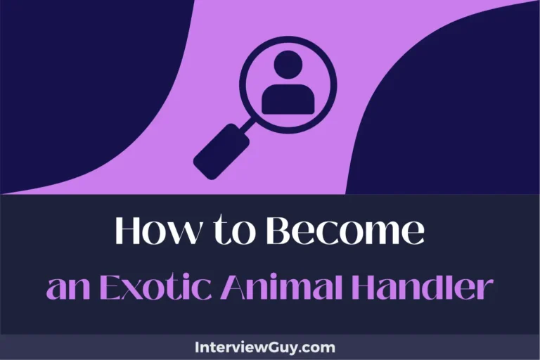 how to become an exotic animal handler
