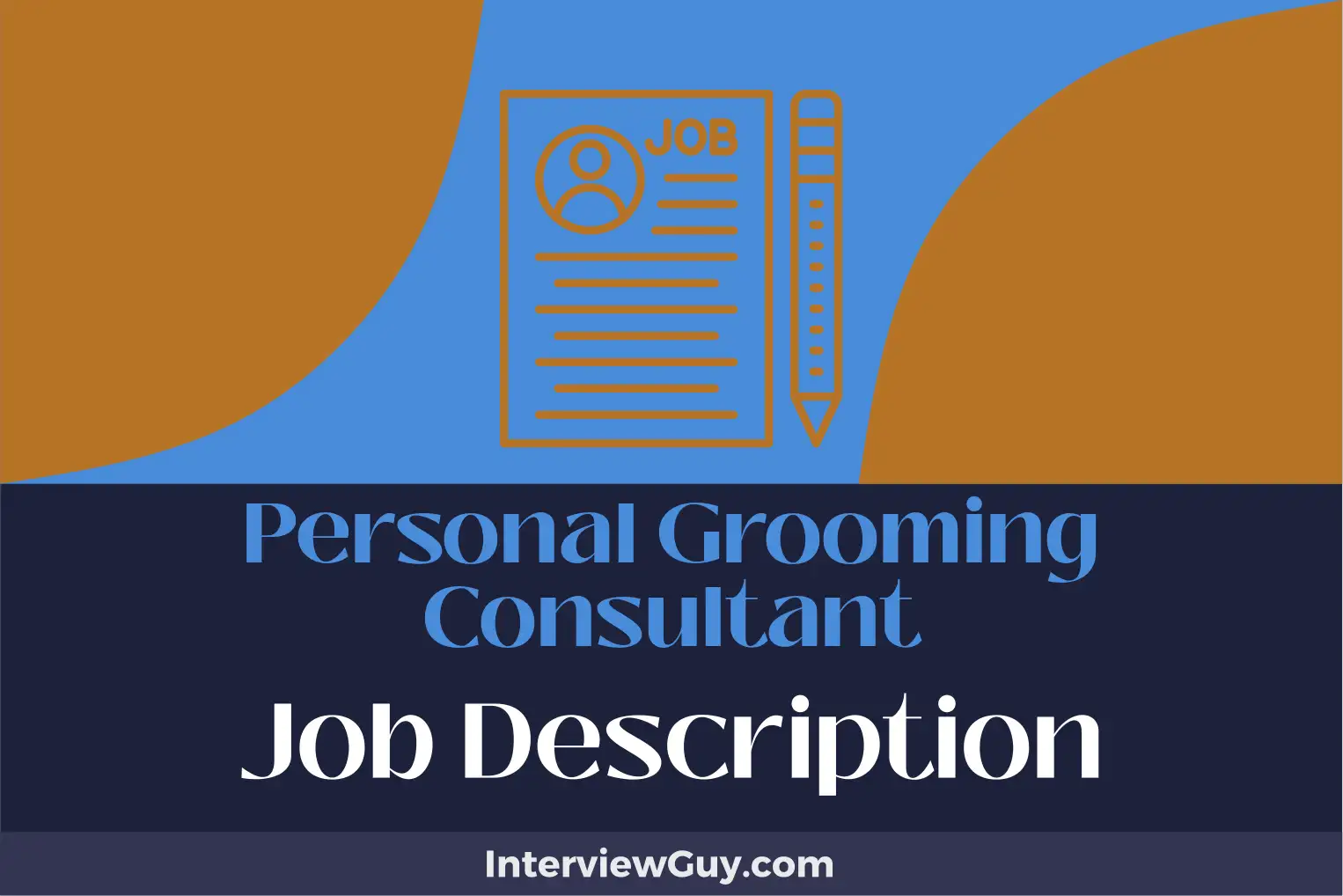 personal grooming consultant job description