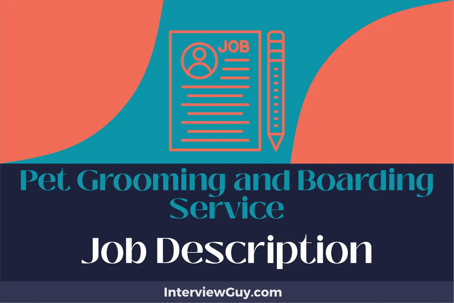 pet grooming and boarding service job description