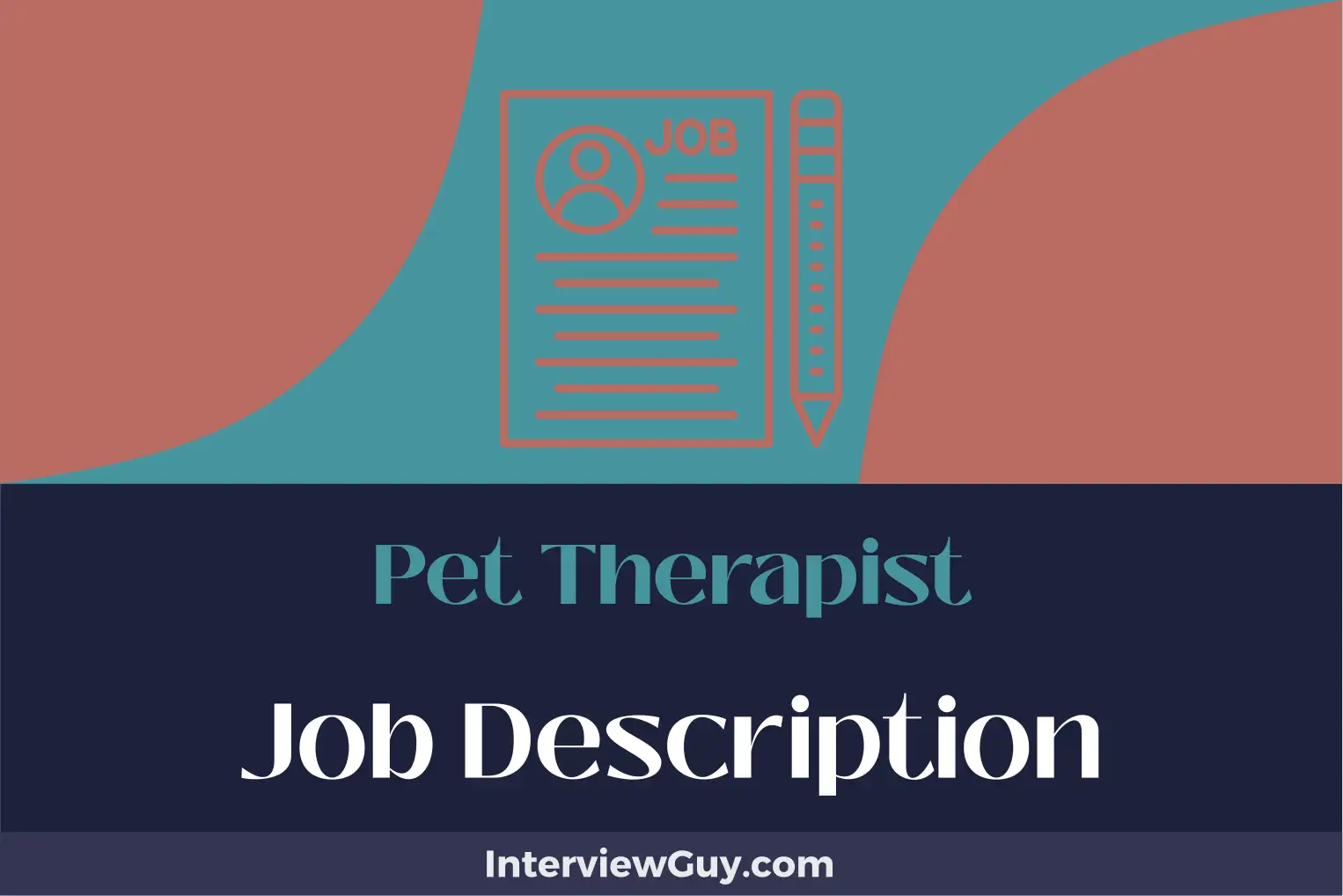 pet therapist job description