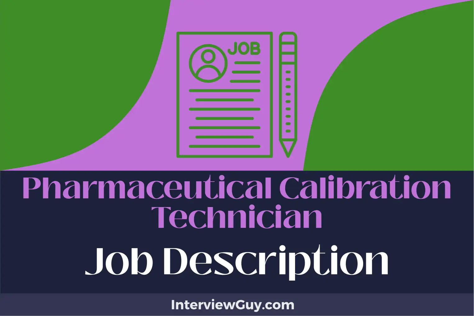 pharmaceutical calibration technician job description