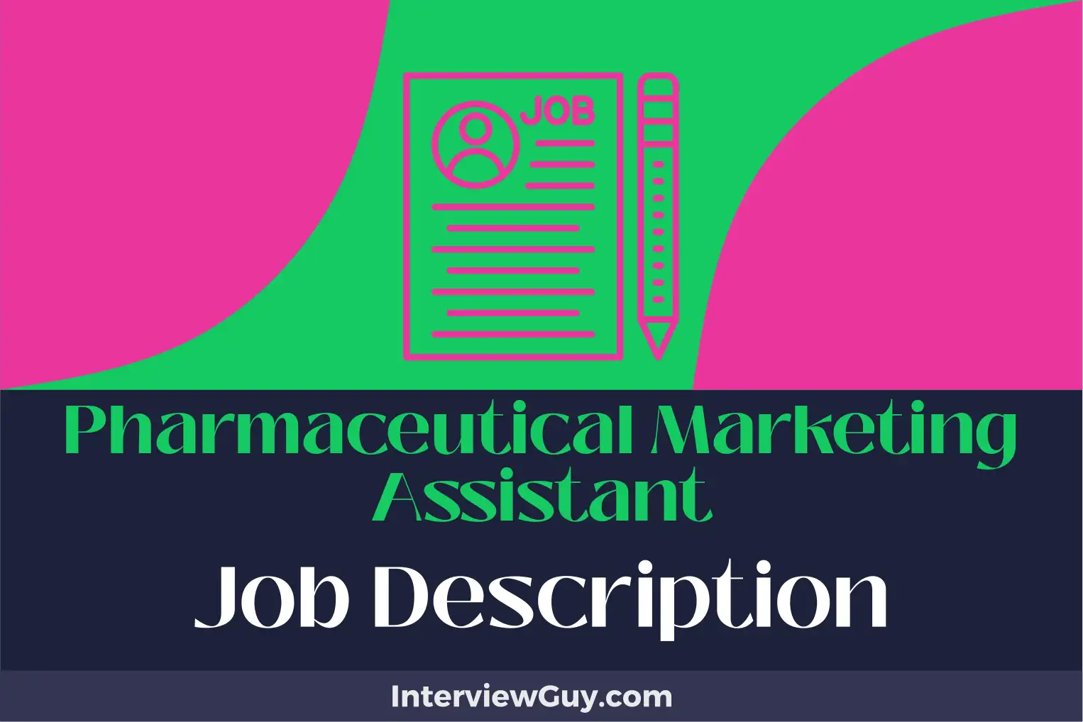 pharmaceutical marketing assistant job description