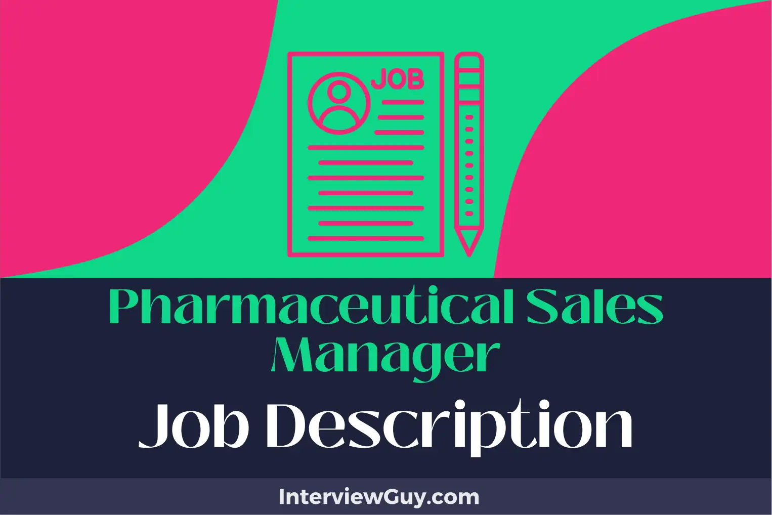 pharmaceutical sales manager job description