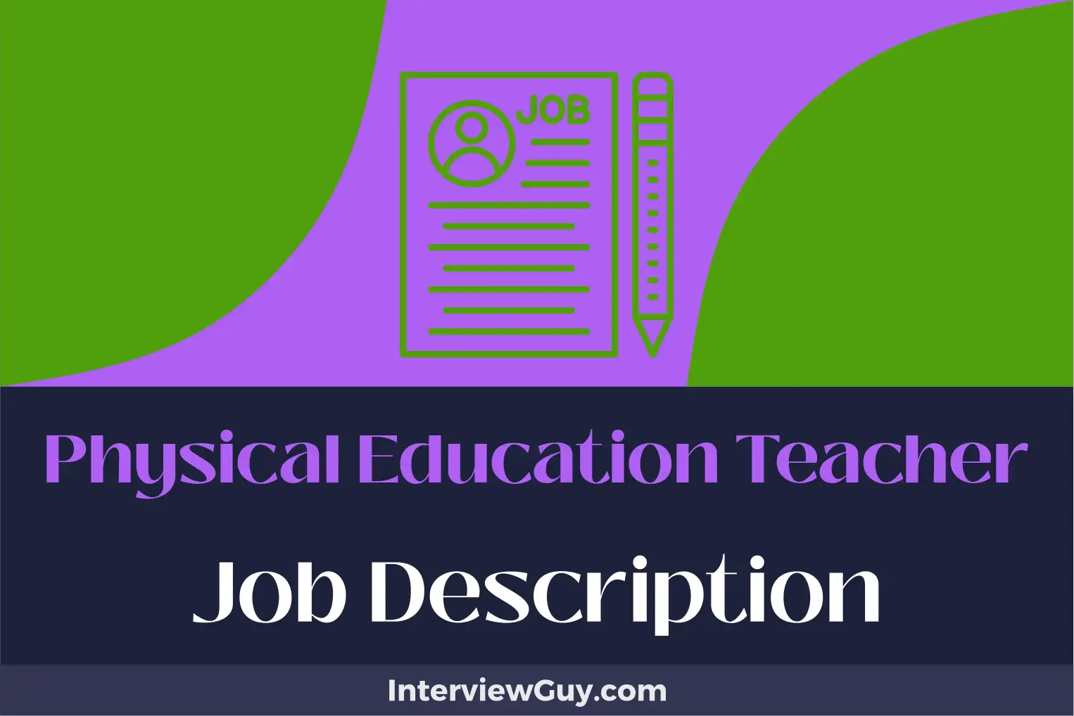 physical education teacher job description