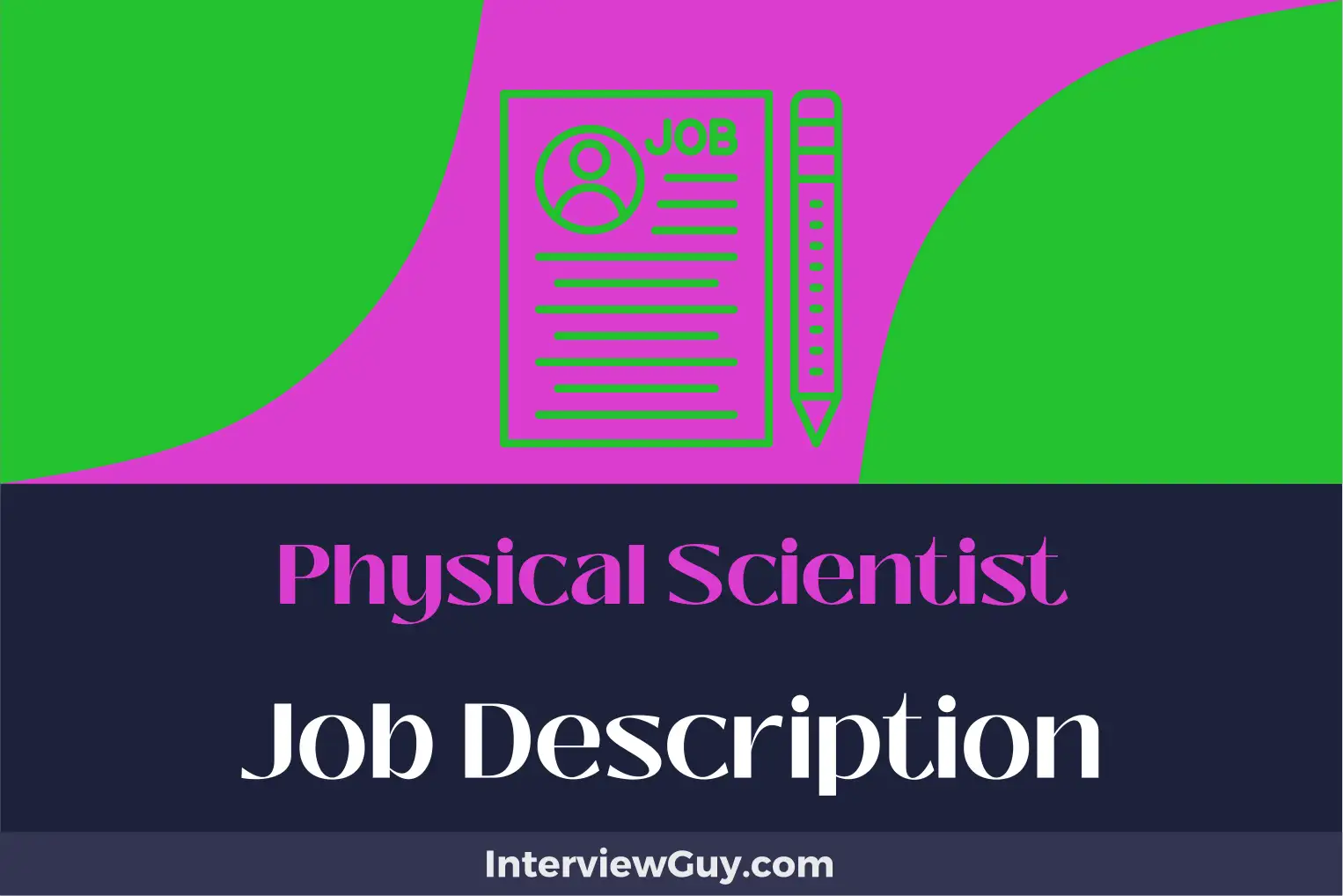 physical scientist job description