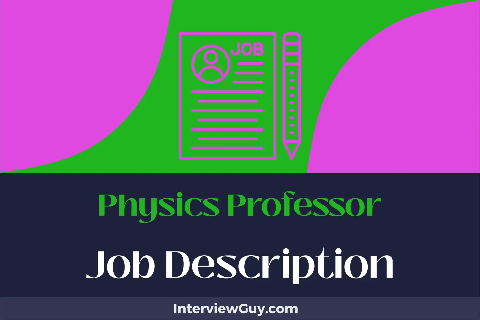 physics professor job description