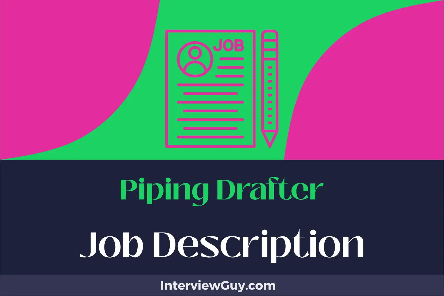 piping drafter job description