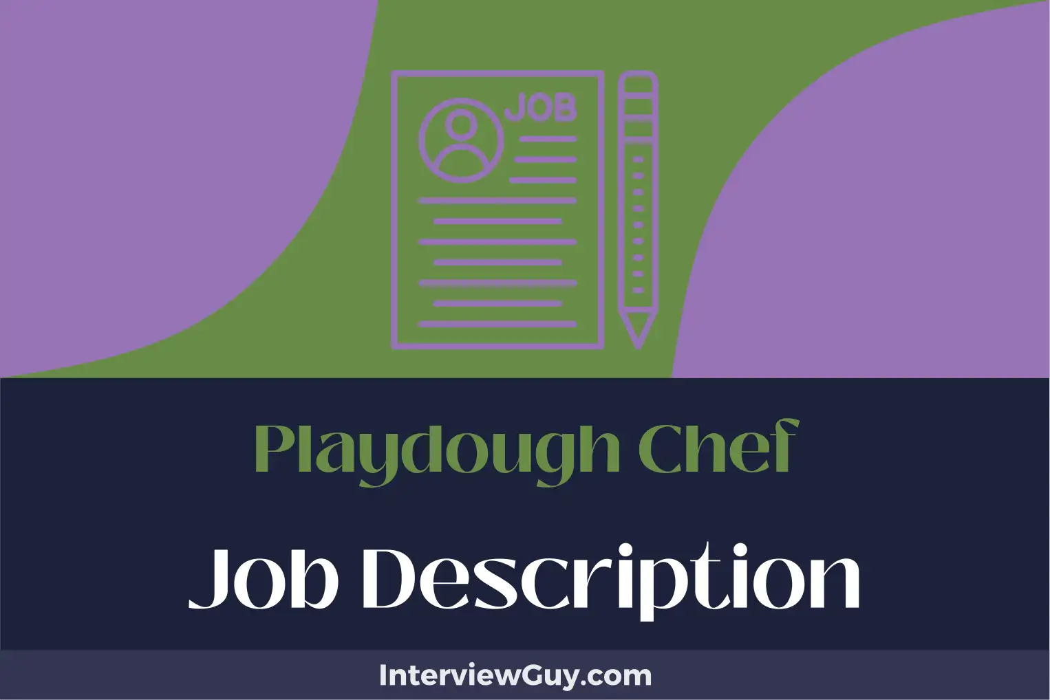 playdough chef job description