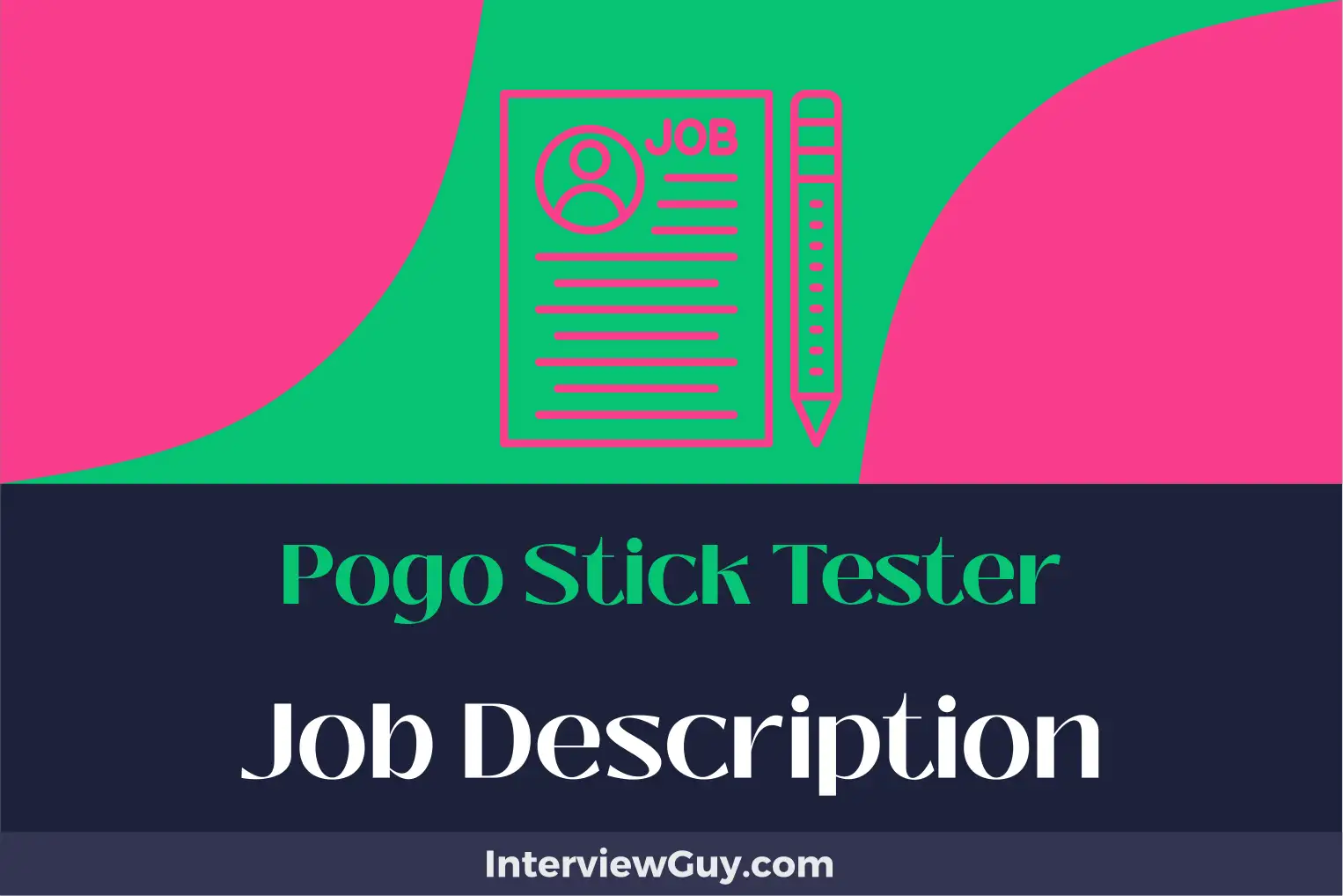 pogo stick tester job description