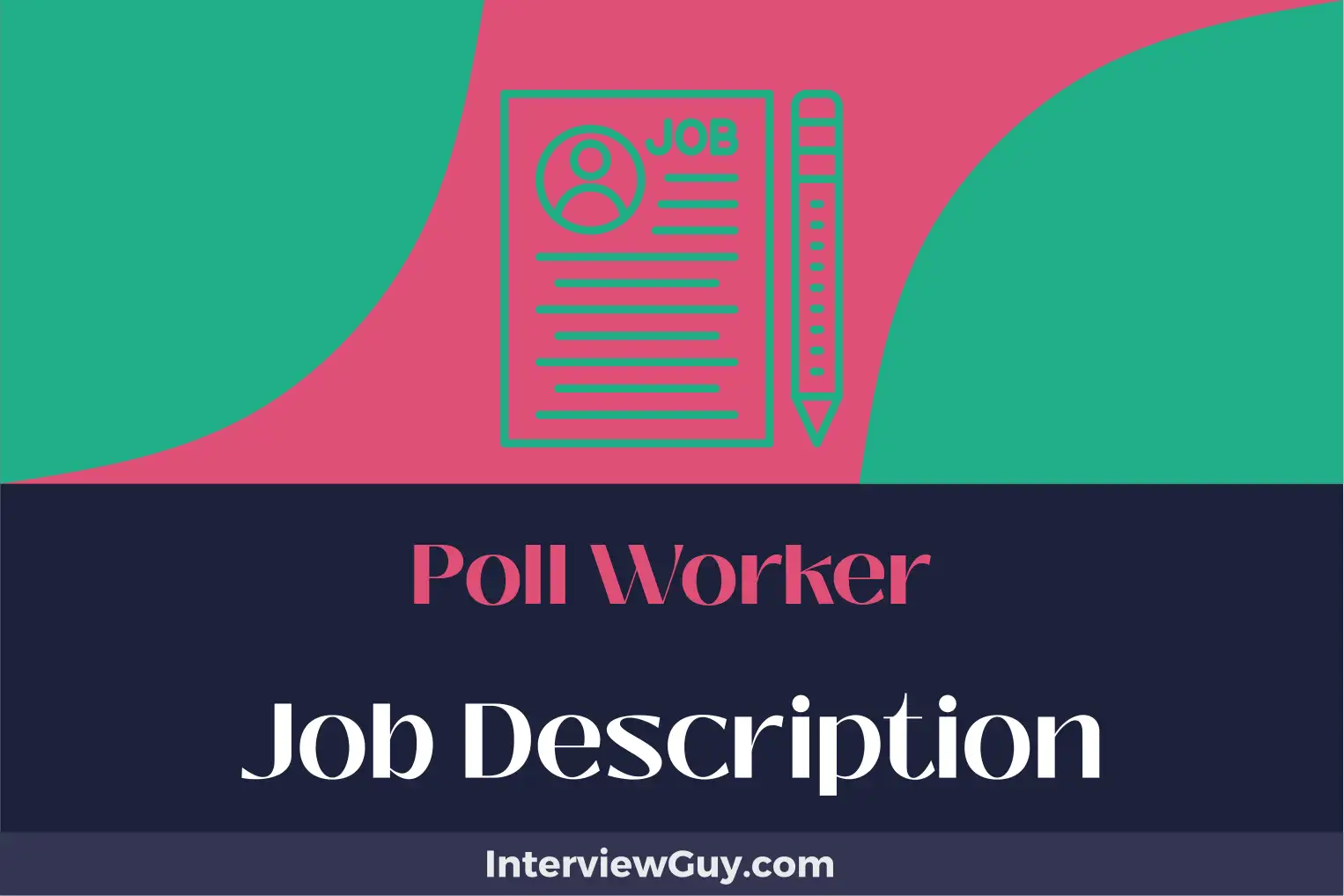 poll worker job description