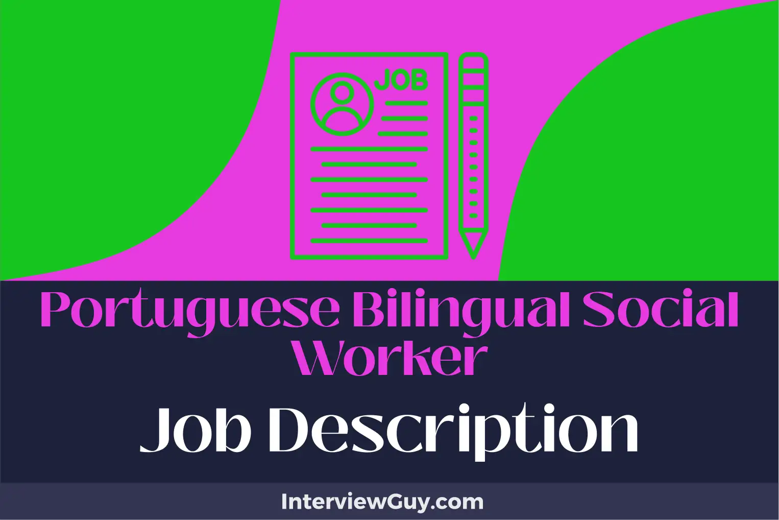 portuguese bilingual social worker job description