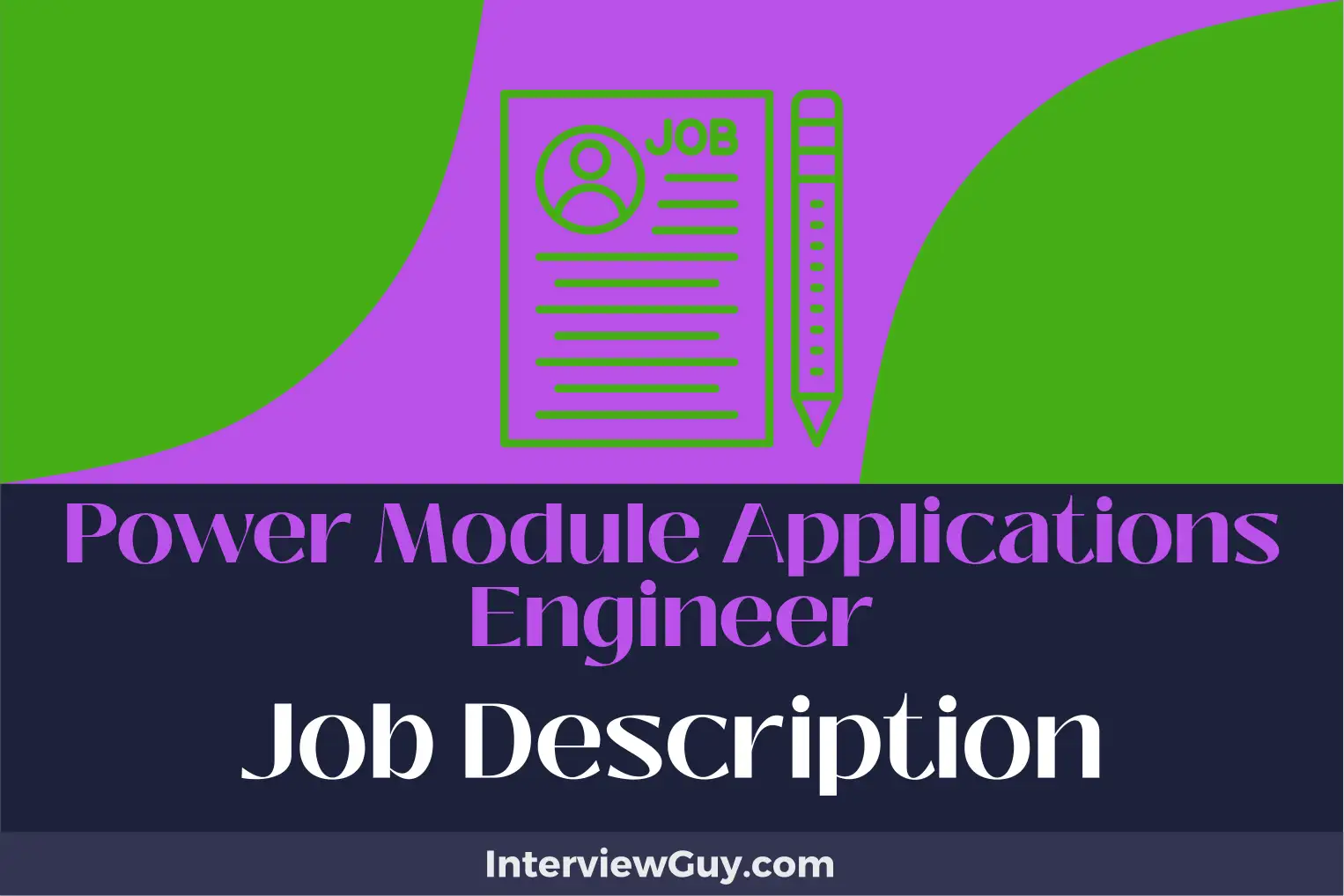 power module applications engineer job description
