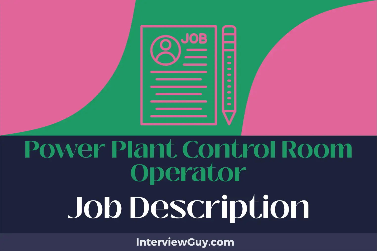 power plant control room operator job description