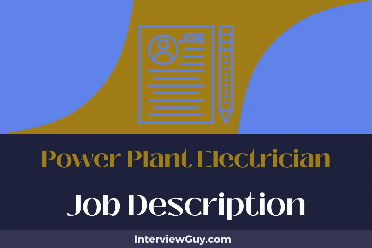 power plant electrician job description