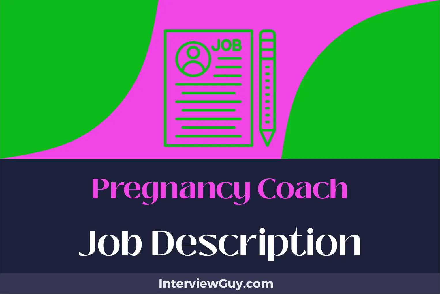 pregnancy coach job description