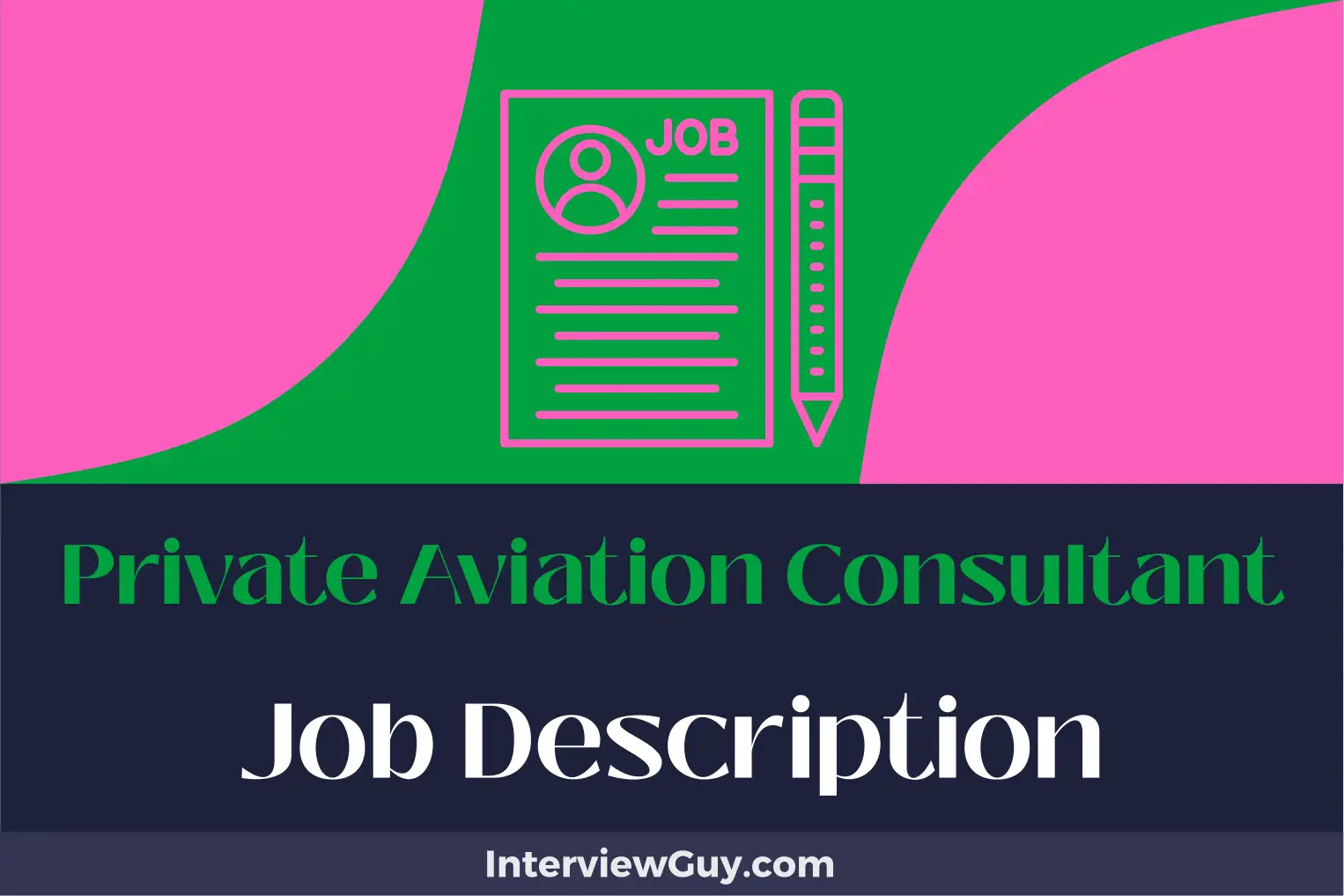private aviation consultant job description