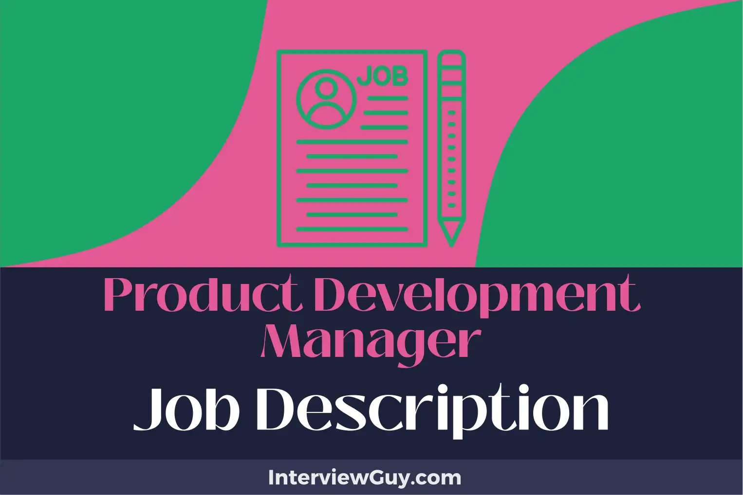product development manager job description
