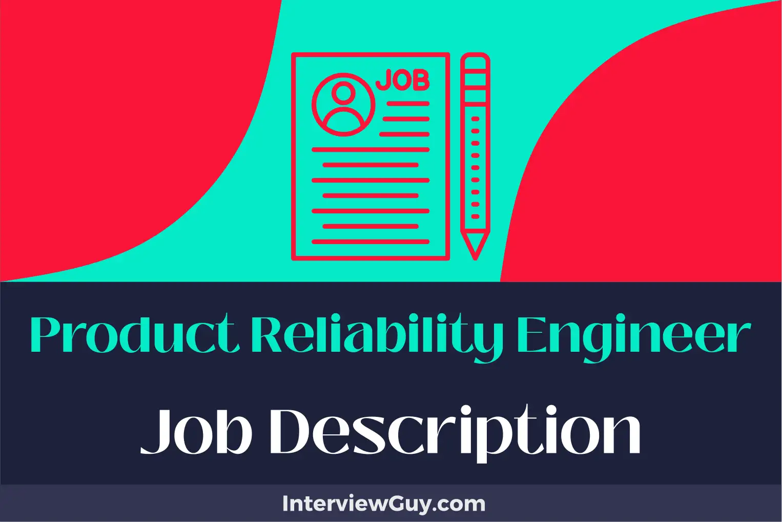 product reliability engineer job description