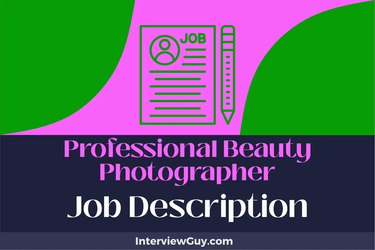professional beauty photographer job description