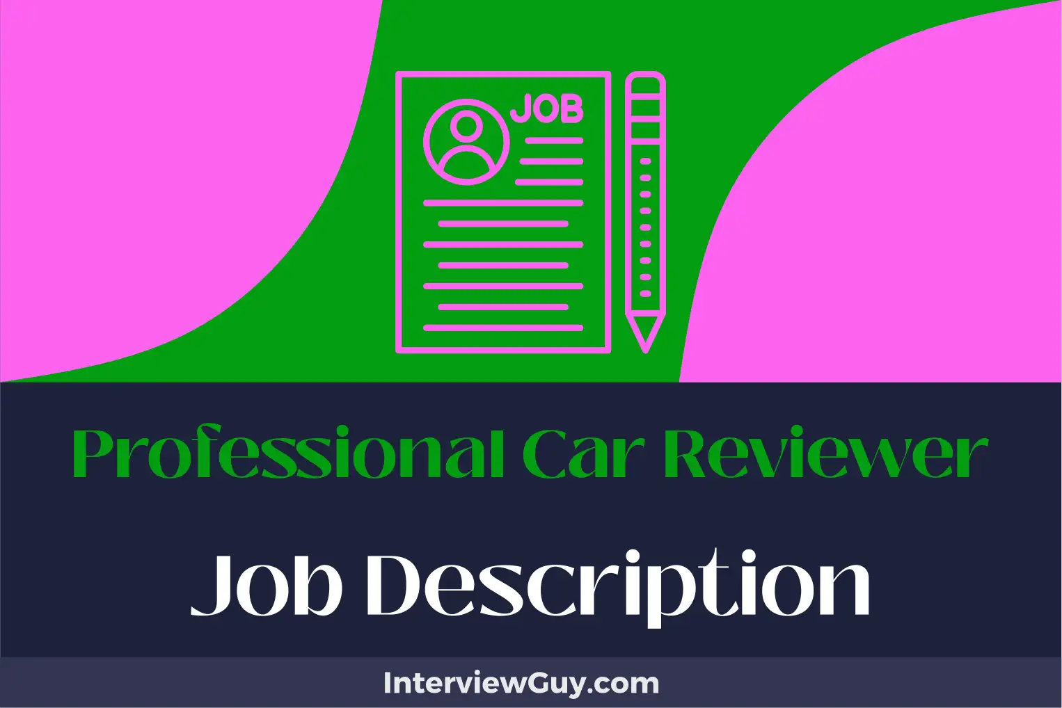 professional car reviewer job description