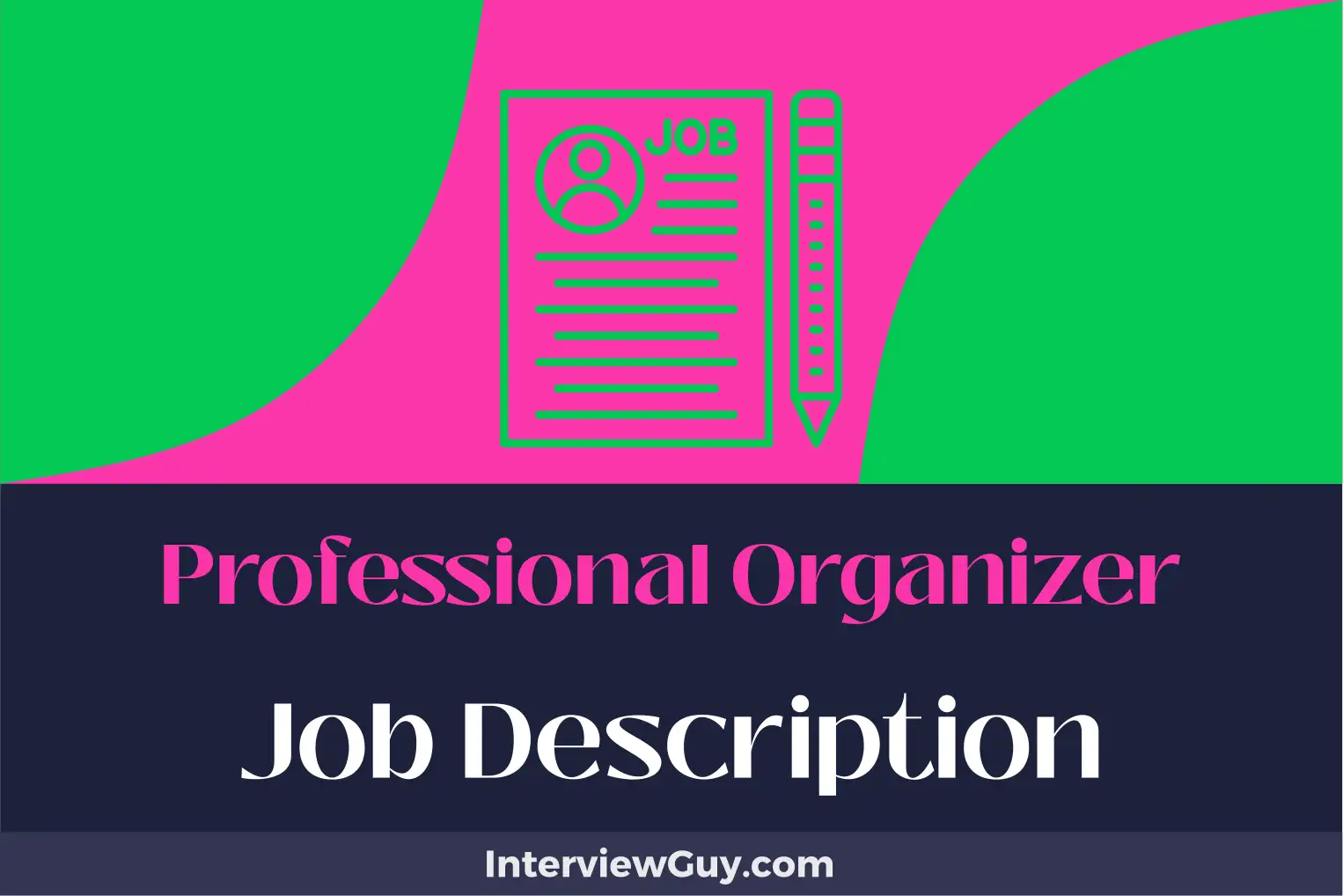 professional organizer job description
