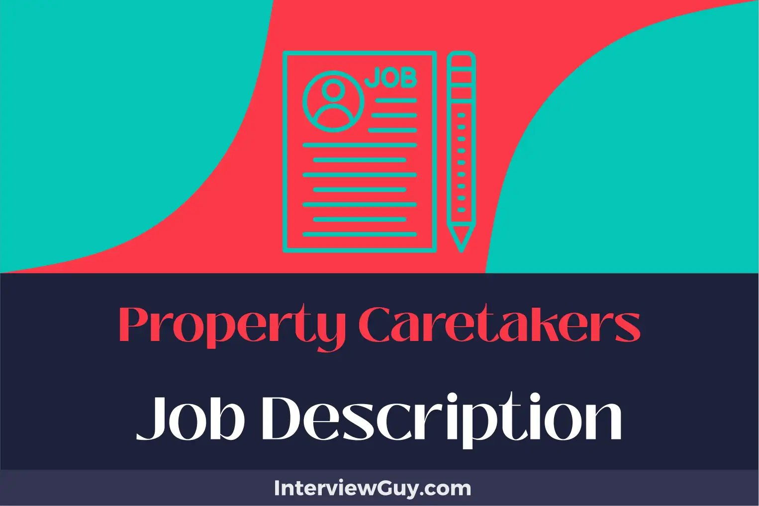property caretakers job description