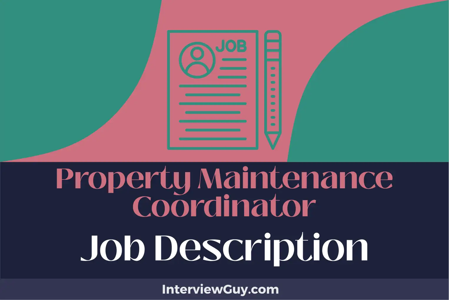 property maintenance coordinator job description