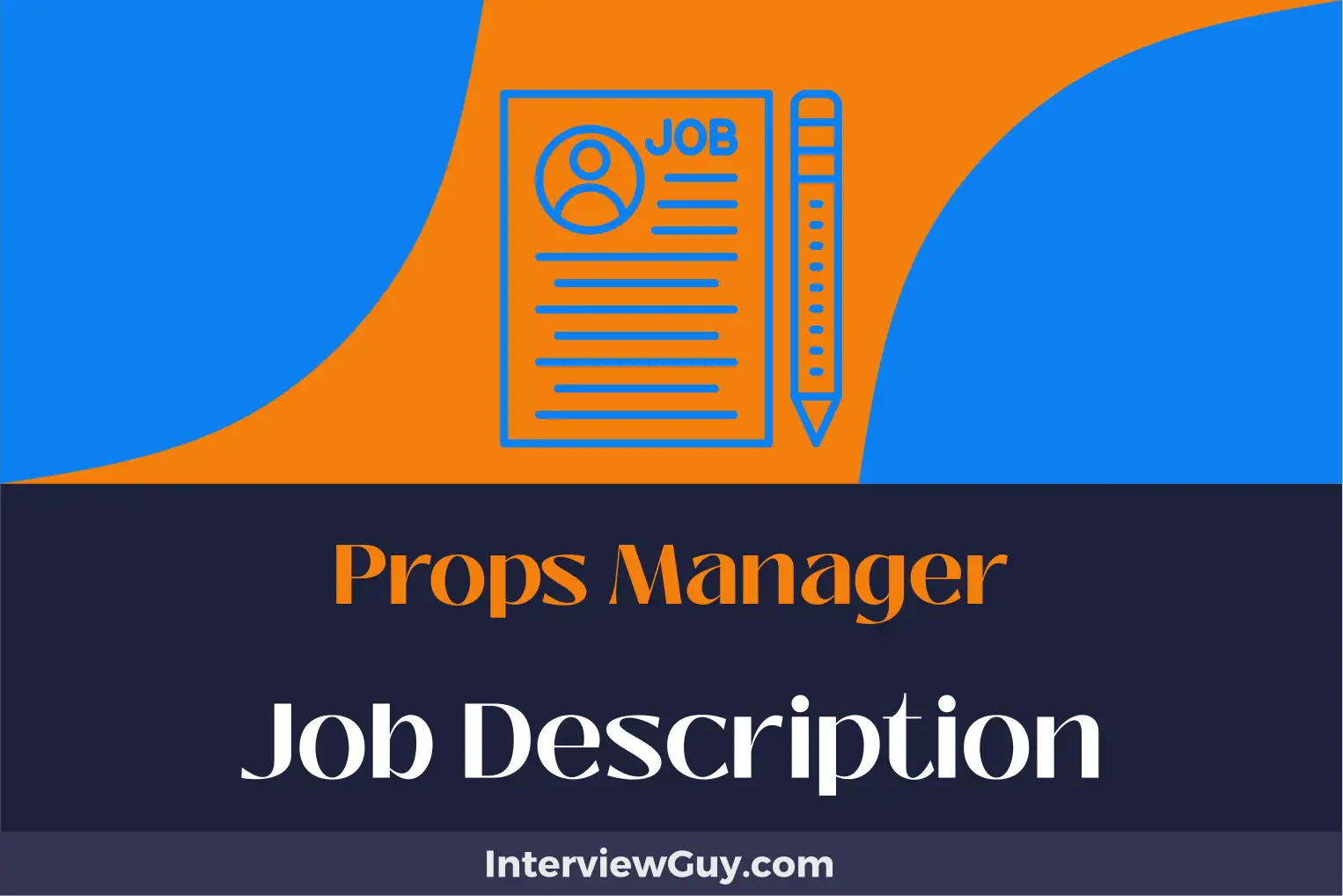 props manager job description