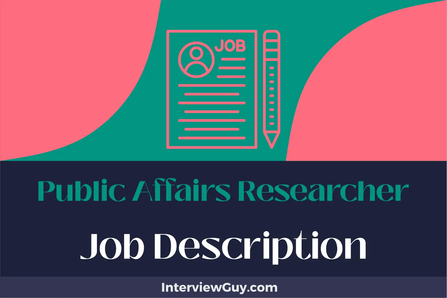 public affairs researcher job description
