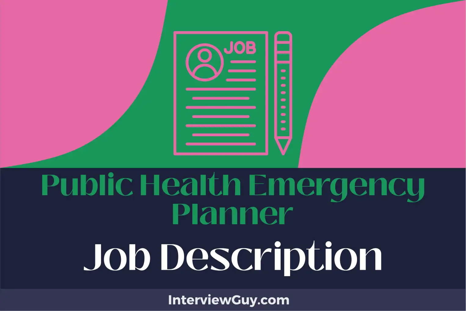 public health emergency planner job description