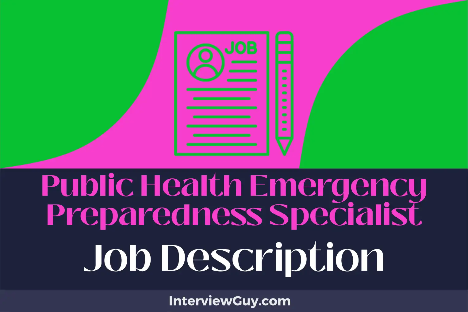 public health emergency preparedness specialist job description