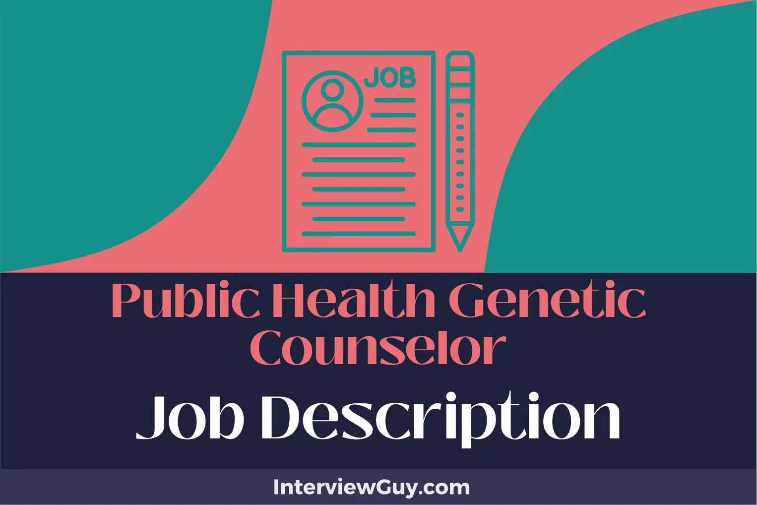 public health genetic counselor job description