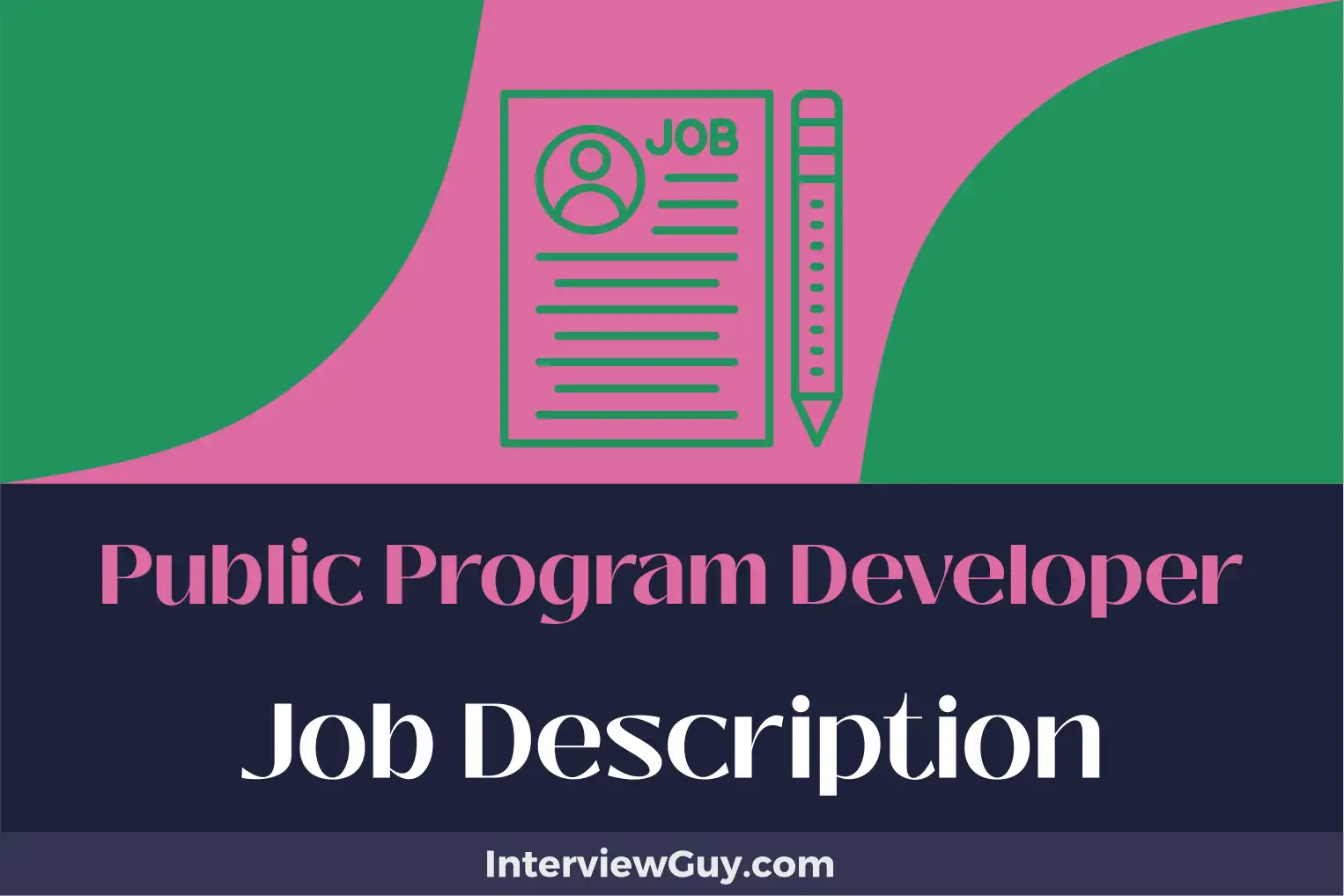 public program developer job description