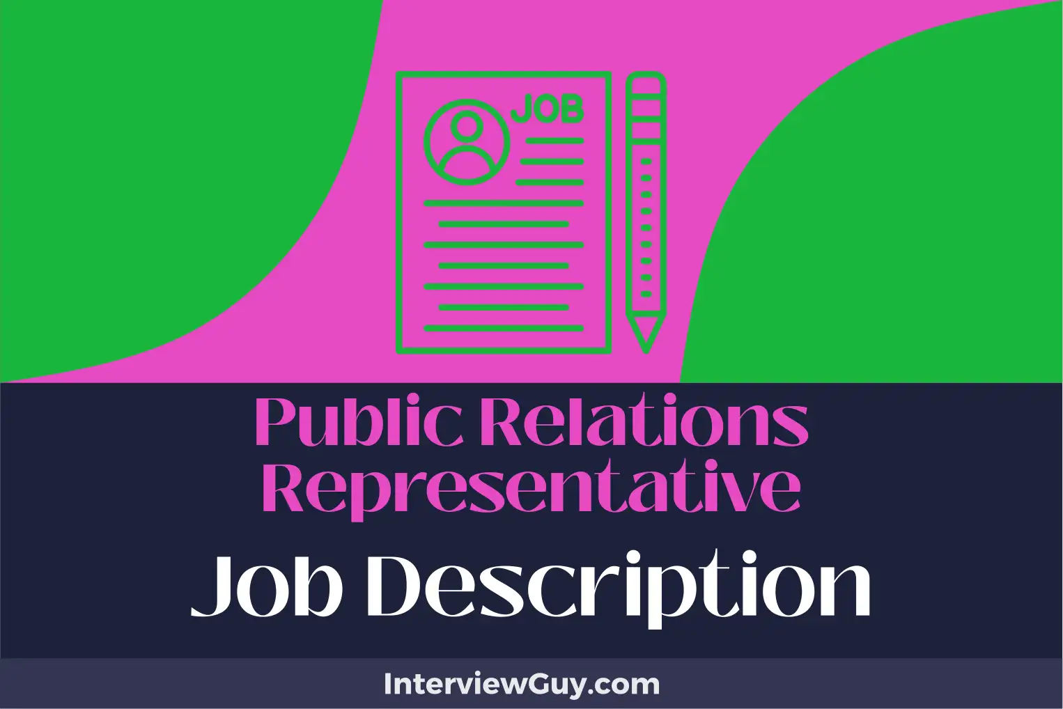 public relations representative job description