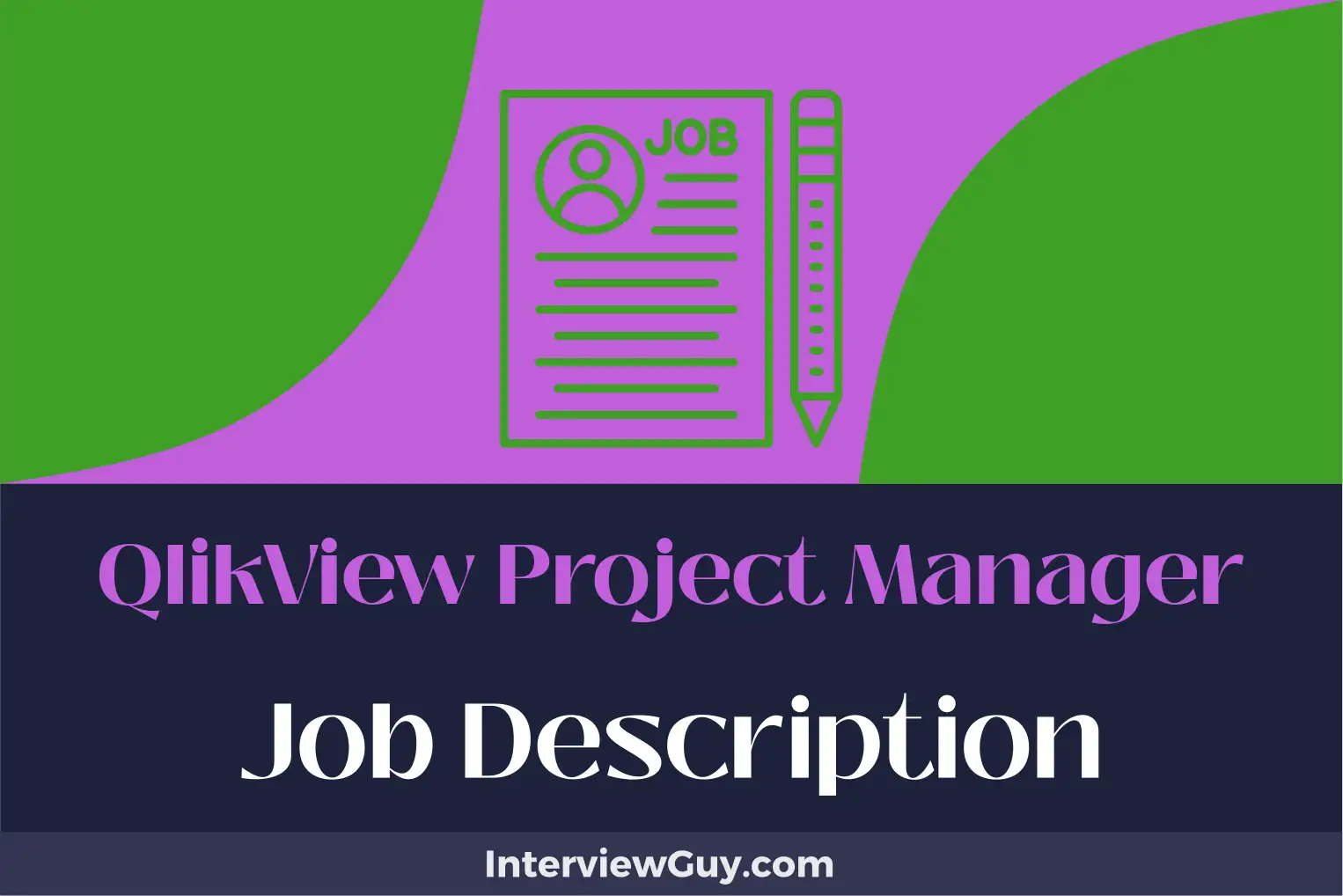 qlikview project manager job description