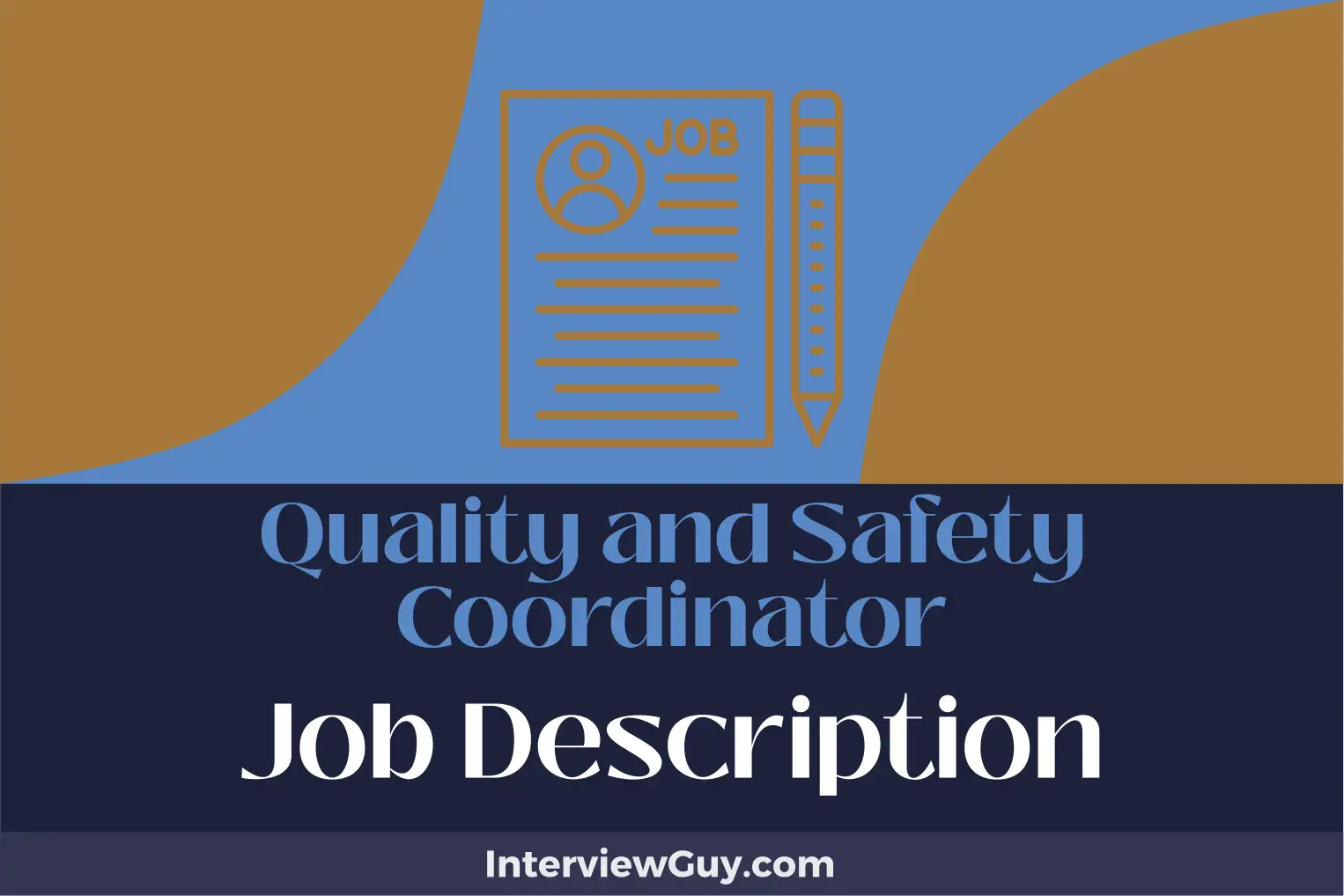 quality and safety coordinator job description