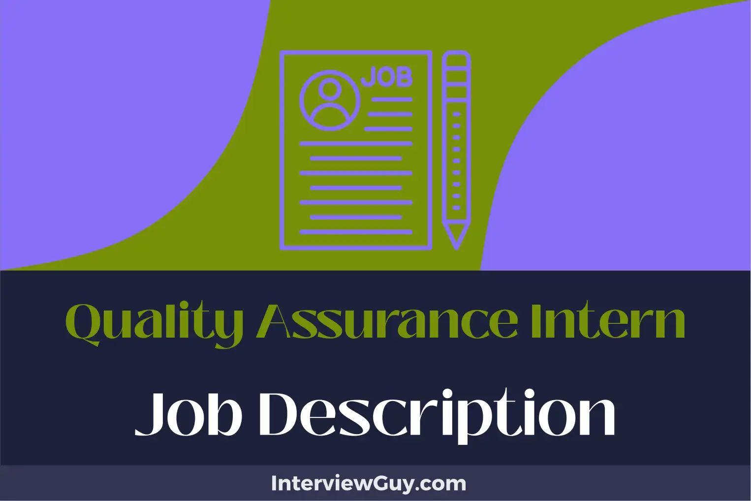quality assurance intern job description