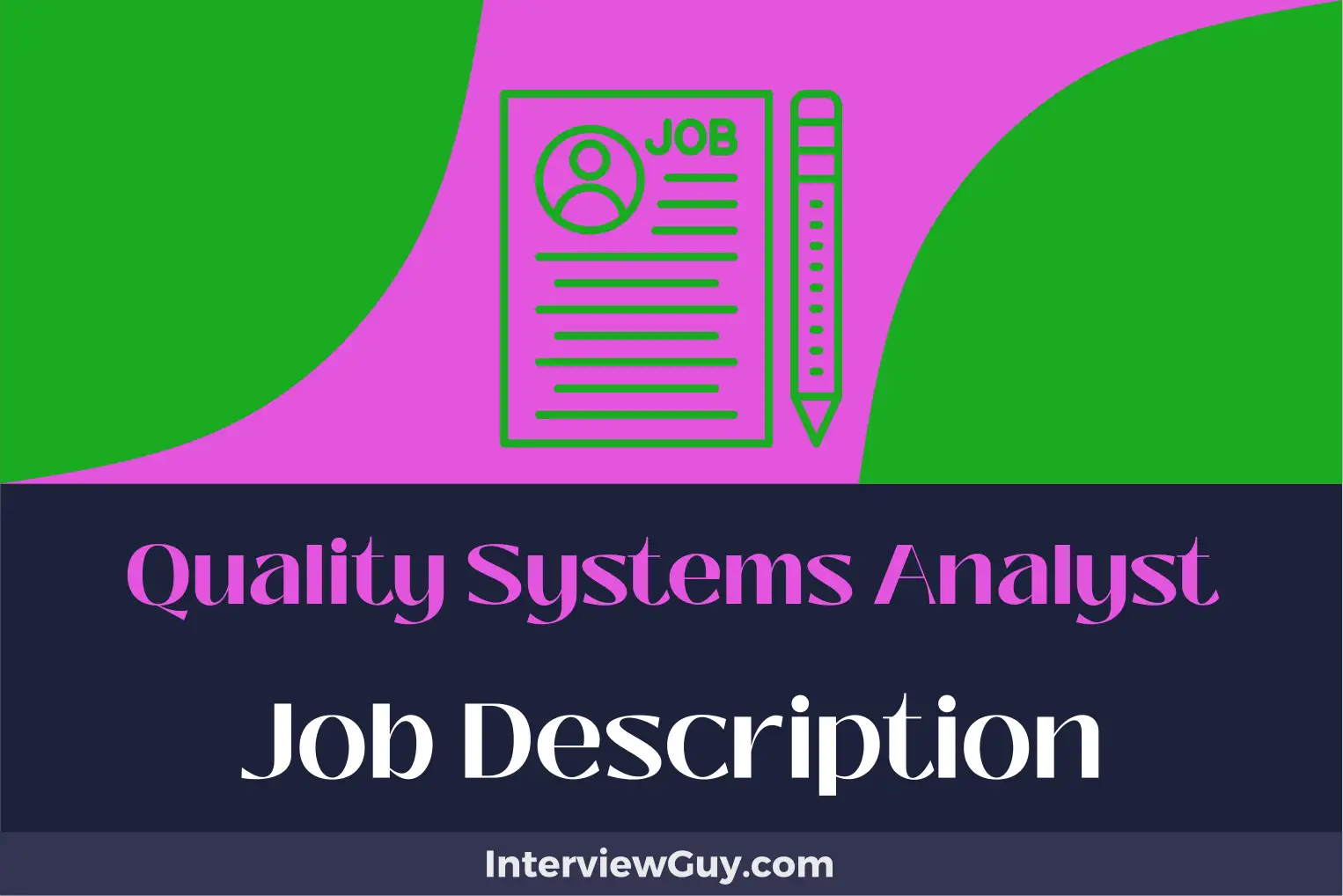 quality systems analyst job description