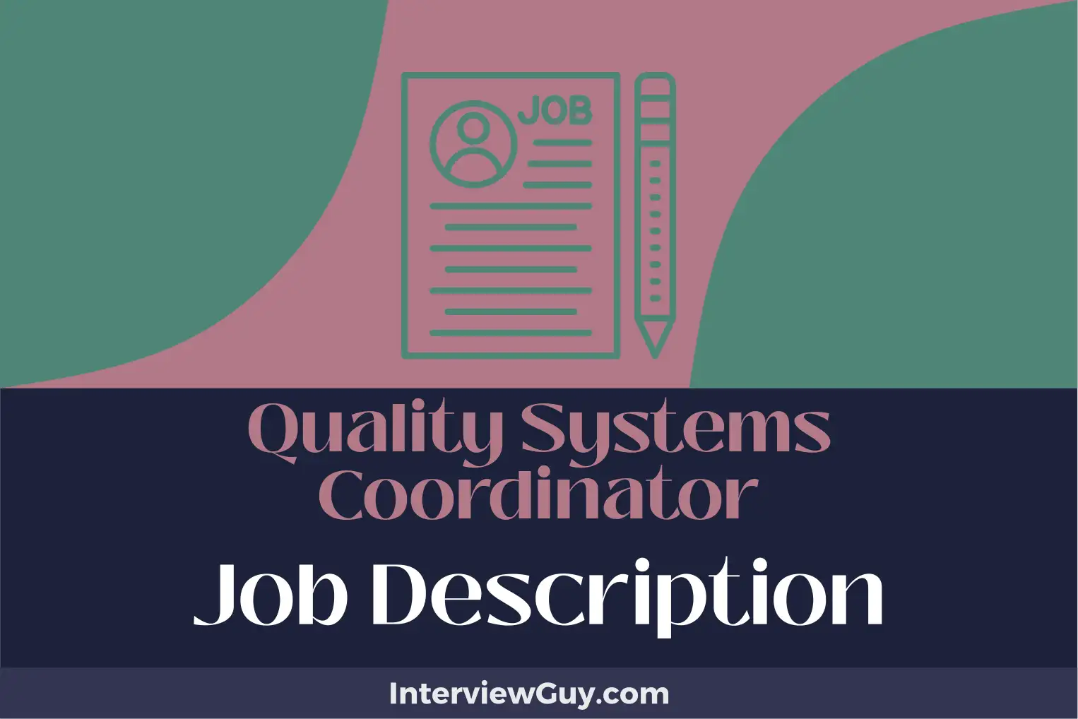 quality systems coordinator job description
