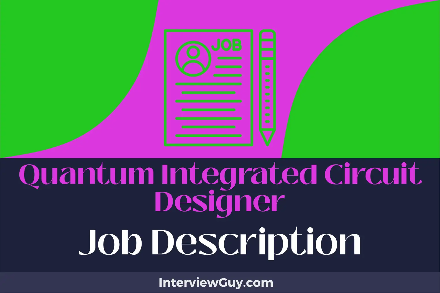 quantum integrated circuit designer job description