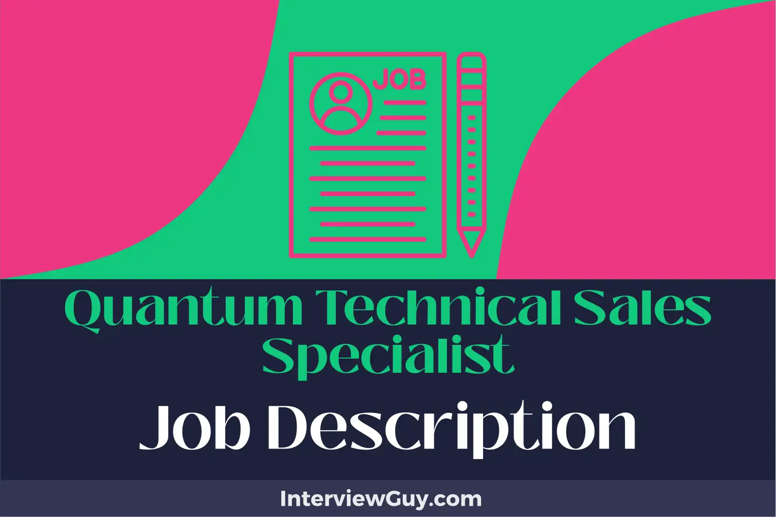 quantum technical sales specialist job description