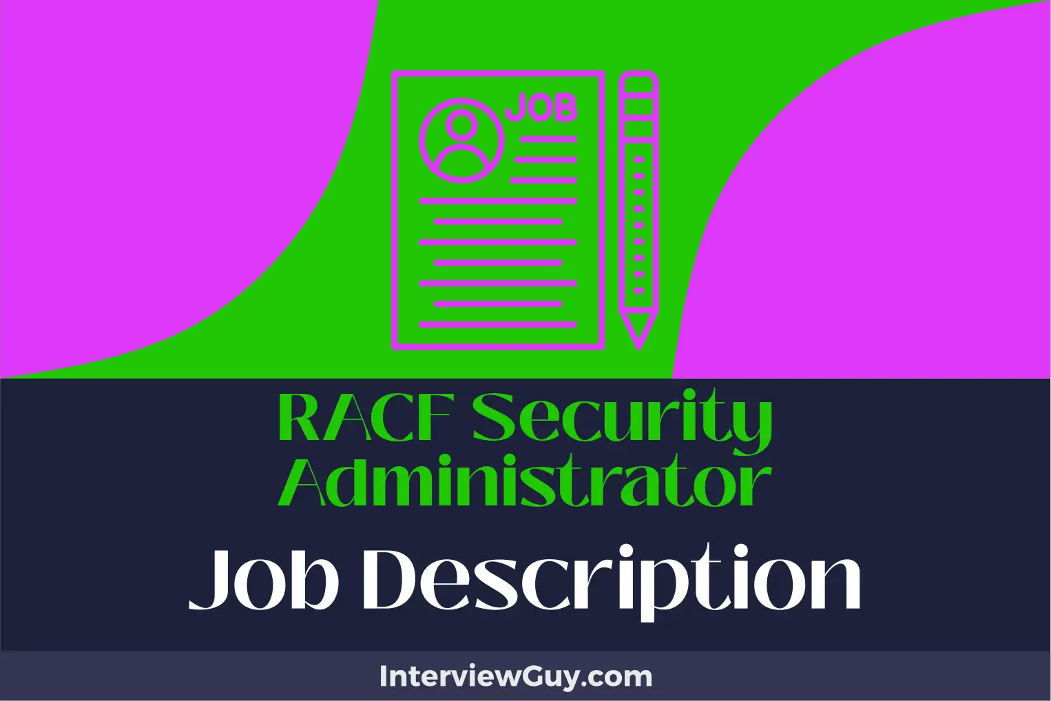 racf security administrator job description