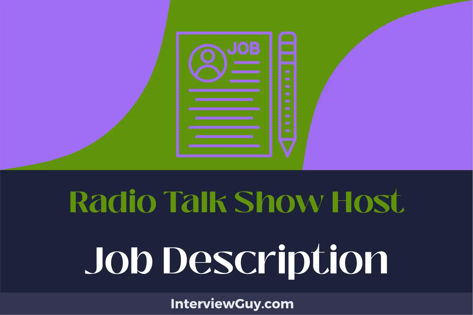 radio talk show host job description