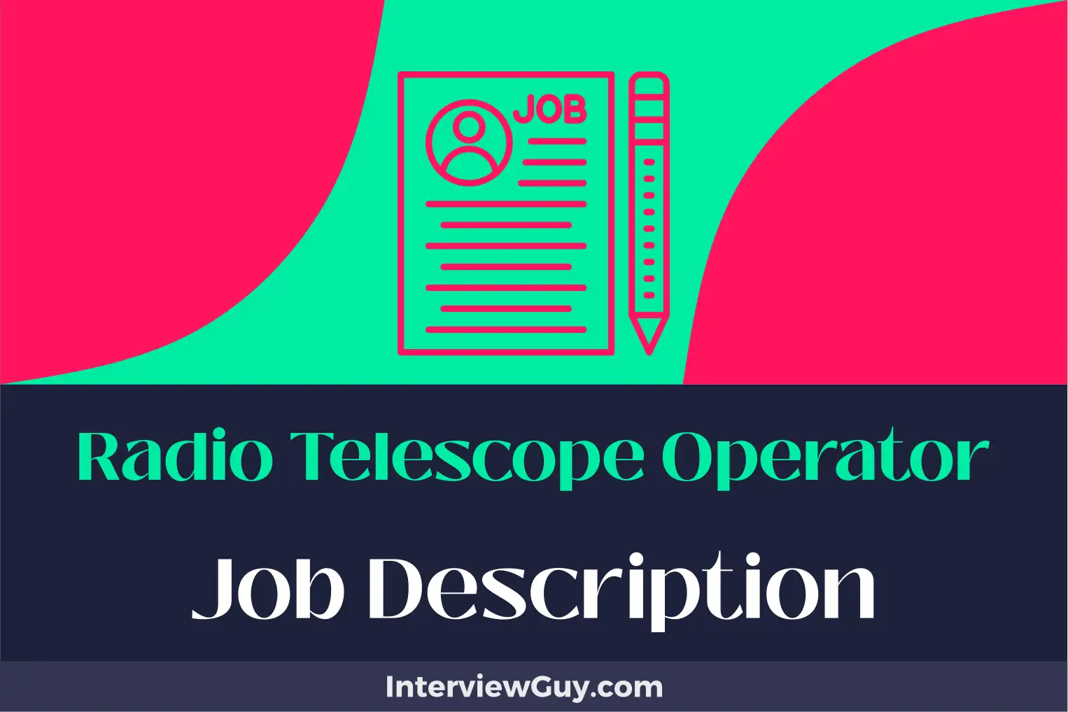 radio telescope operator job description