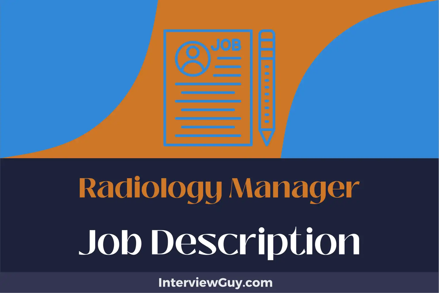 radiology manager job description