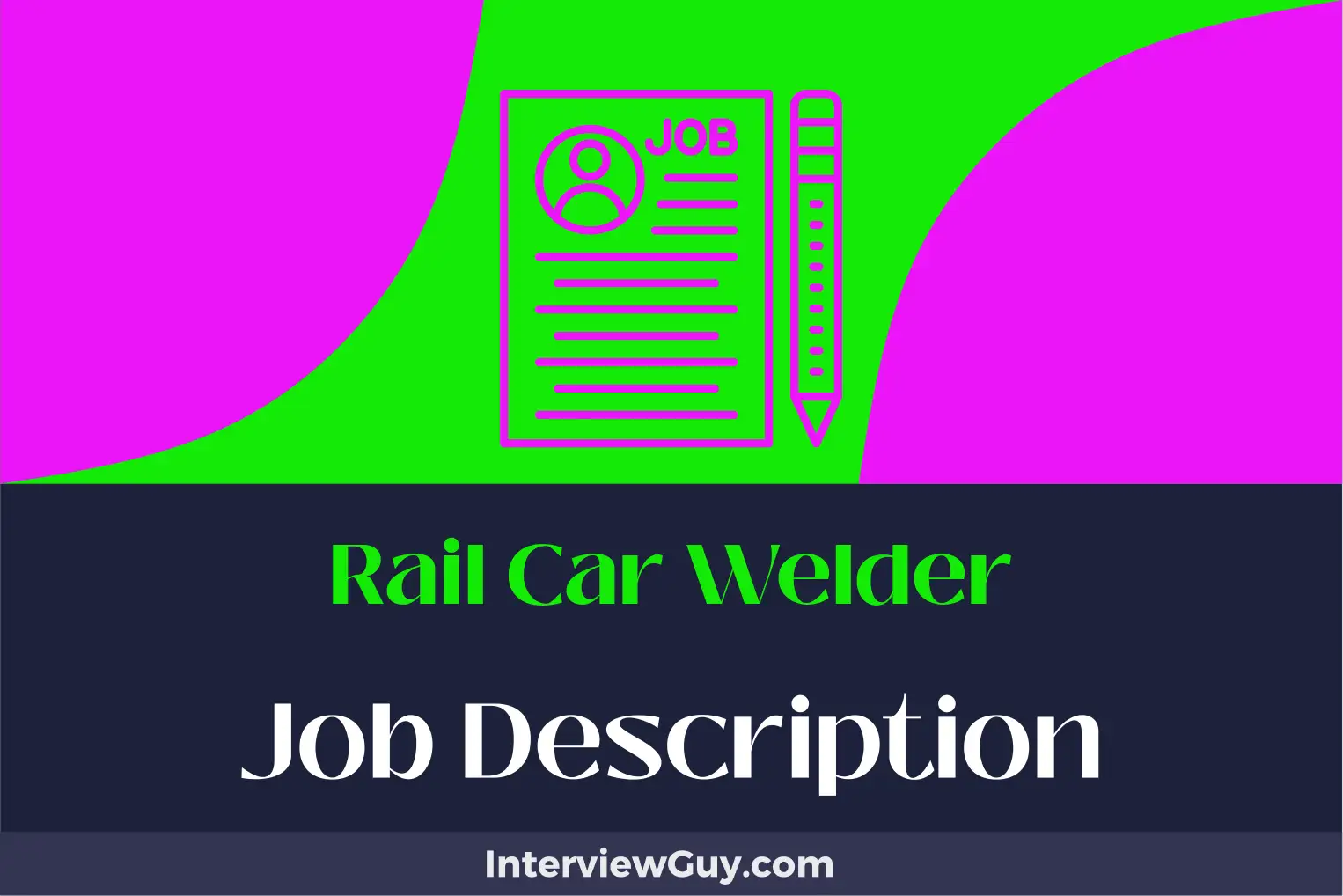 rail car welder job description
