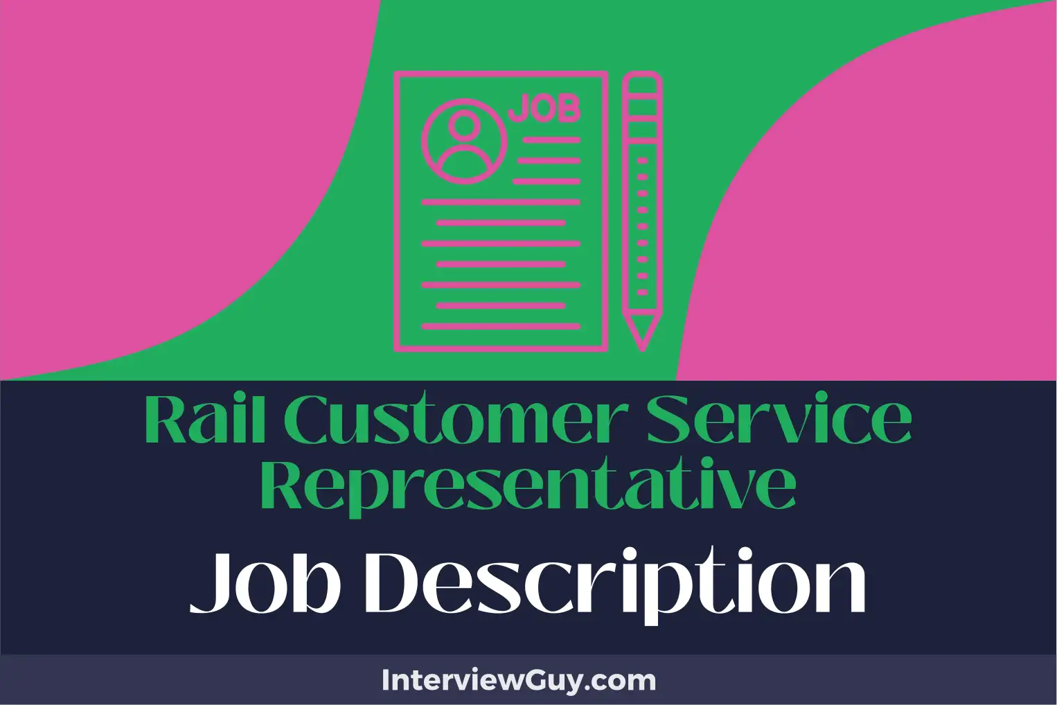 rail customer service representative job description