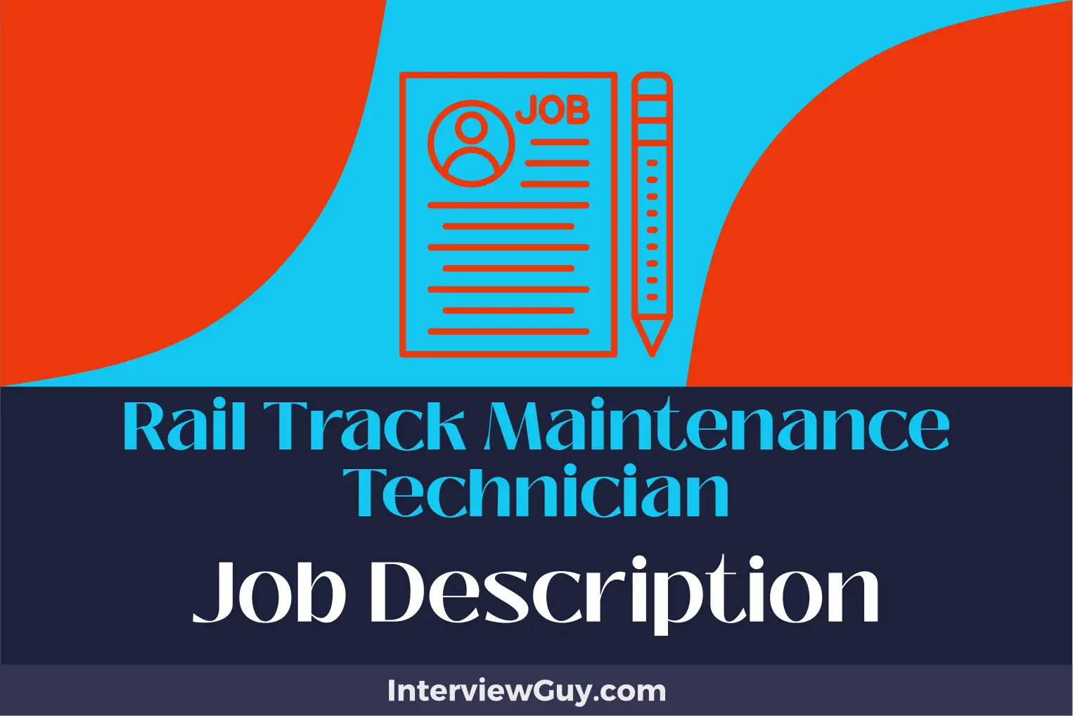 rail track maintenance technician job description