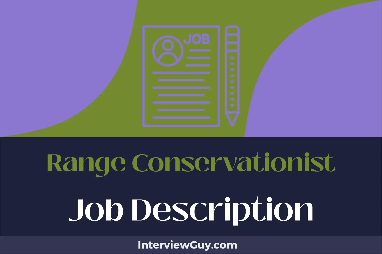 range conservationist job description