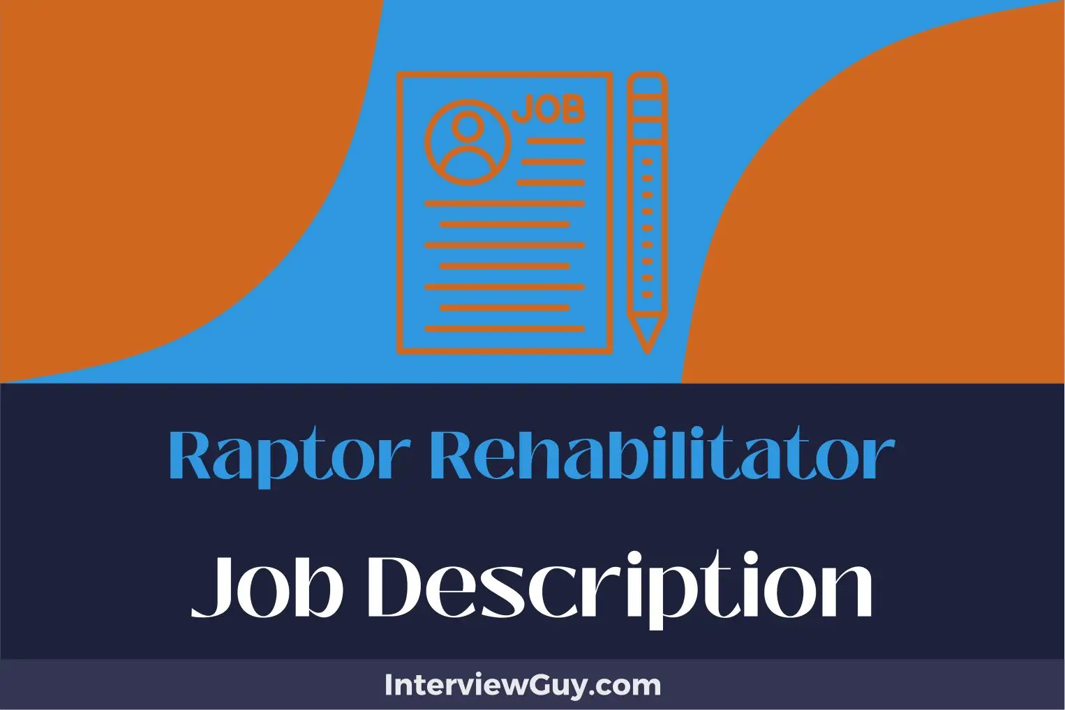 raptor rehabilitator job description